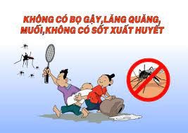 Bài tuyên truyền về bệnh sốt xuất huyết trường Tiểu học Sài Đồng