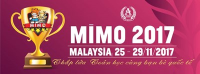 Thông báo về cuộc thi Toán quốc tế Malaisia MIMO 2017