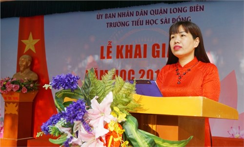 Nữ “Thuyền trưởng” làm rạng danh thêm thương hiệu Tiểu học Sài Đồng
