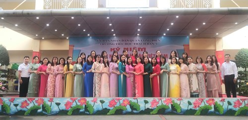 Lễ kỉ niệm chào mừng 40 năm ngày Nhà giáo Việt Nam 20/11/2022 của trường tiểu học Thạch Bàn A thành công tốt đẹp
