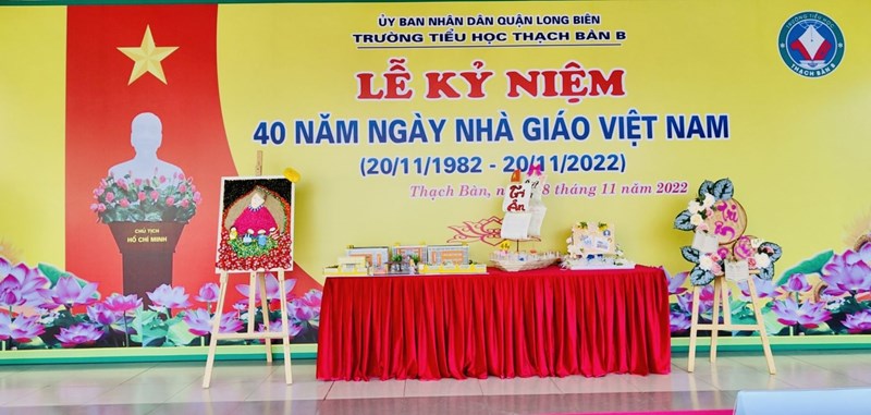 Hội thi “Khéo tay hay làm” của học sinh khối 4 trường TH Thạch Bàn B chào mừng ngày Nhà giáo Việt Nam 20/11. 