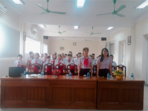Trường Tiểu học Thạch Bàn B tổ chức Đại hội Liên Đội nhiệm kỳ 2018 – 2019
