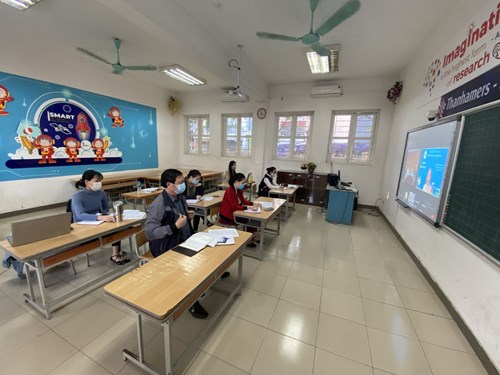 Trường Tiểu học Thanh Am tham dự chuyên đề cấp Quận môn Toán lớp 2 theo Chương trình GDPT 2018..