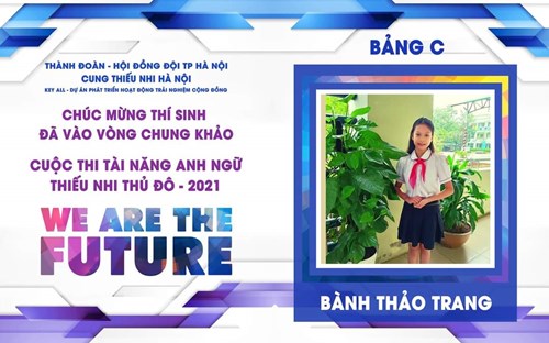 PART 5 - HS Tiểu học Thanh Am tham gia cuộc thi TÌM KIẾM TÀI NĂNG ANH NGỮ THIẾU NHI THỦ ĐÔ 2021