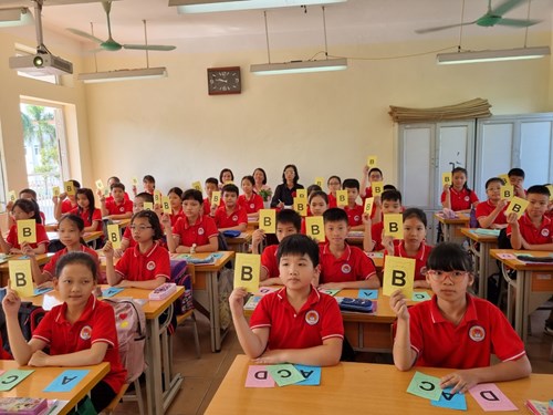 Hội thi giáo viên dạy giỏi trường Tiểu học Thượng Thanh năm học 2022- 2023