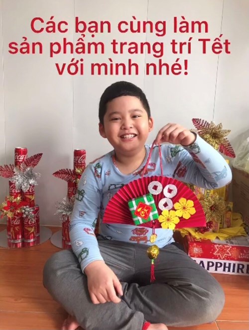  Nguyễn Gia Long 2A6 -  TH Thượng Thanh - Chúc mừng năm mới.
