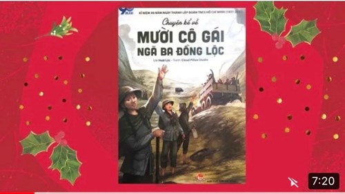 Giới thiệu sách tháng 4 với chủ điểm  Kỉ niệm ngày Giải phóng miền Nam 30/4 : Chuyện kể về mười cô gái ngã ba Đồng Lộc.