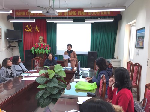 Hội nghị đánh giá Chi Bộ và Đảng viên năm 2019  của Chi Bộ trường Tiểu học Việt Hưng
