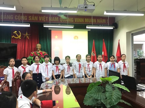 Đại hội Liên đội Tiểu học Việt Hưng