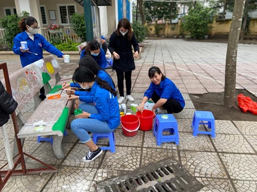 Công trình sáng tạo của Chi đoàn trường Tiểu học Việt Hưng