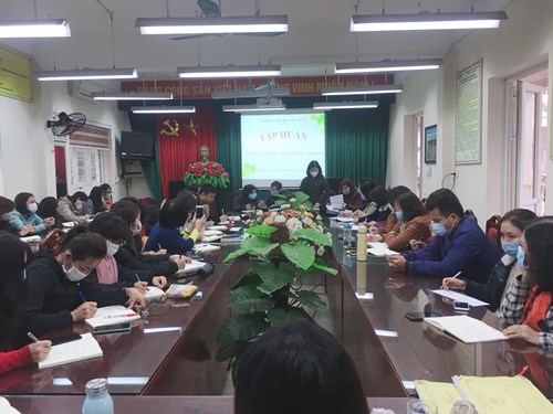 Trường Tiểu học Việt Hưng tập huấn phòng, chống dịch bệnh viêm đường hô hấp cấp do virut nCoV