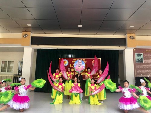 Liên đội trường Tiểu học Vũ Xuân Thiều tổ chức đại hội cháu ngoan Bác Hồ năm học 2019 – 2020