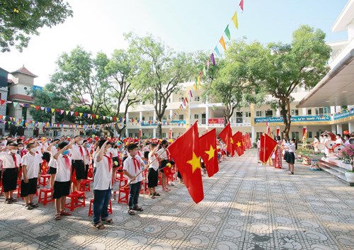 Tiểu học Vũ Xuân Thiều hôm nay.