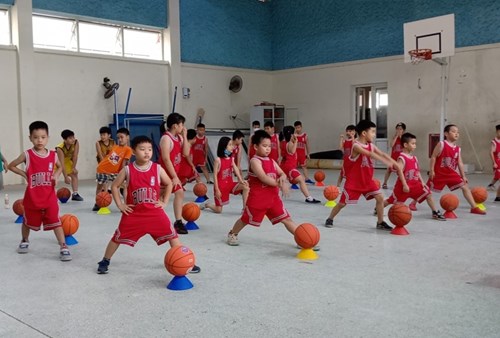 Học sinh trường Tiểu học Vũ Xuân Thiều hào hứng tham gia câu lạc bộ năng khiếu