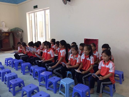 Trường Tiểu học Vũ Xuân Thiều tổ chức khám sức khỏe cho học sinh đầu năm học 2017-2018