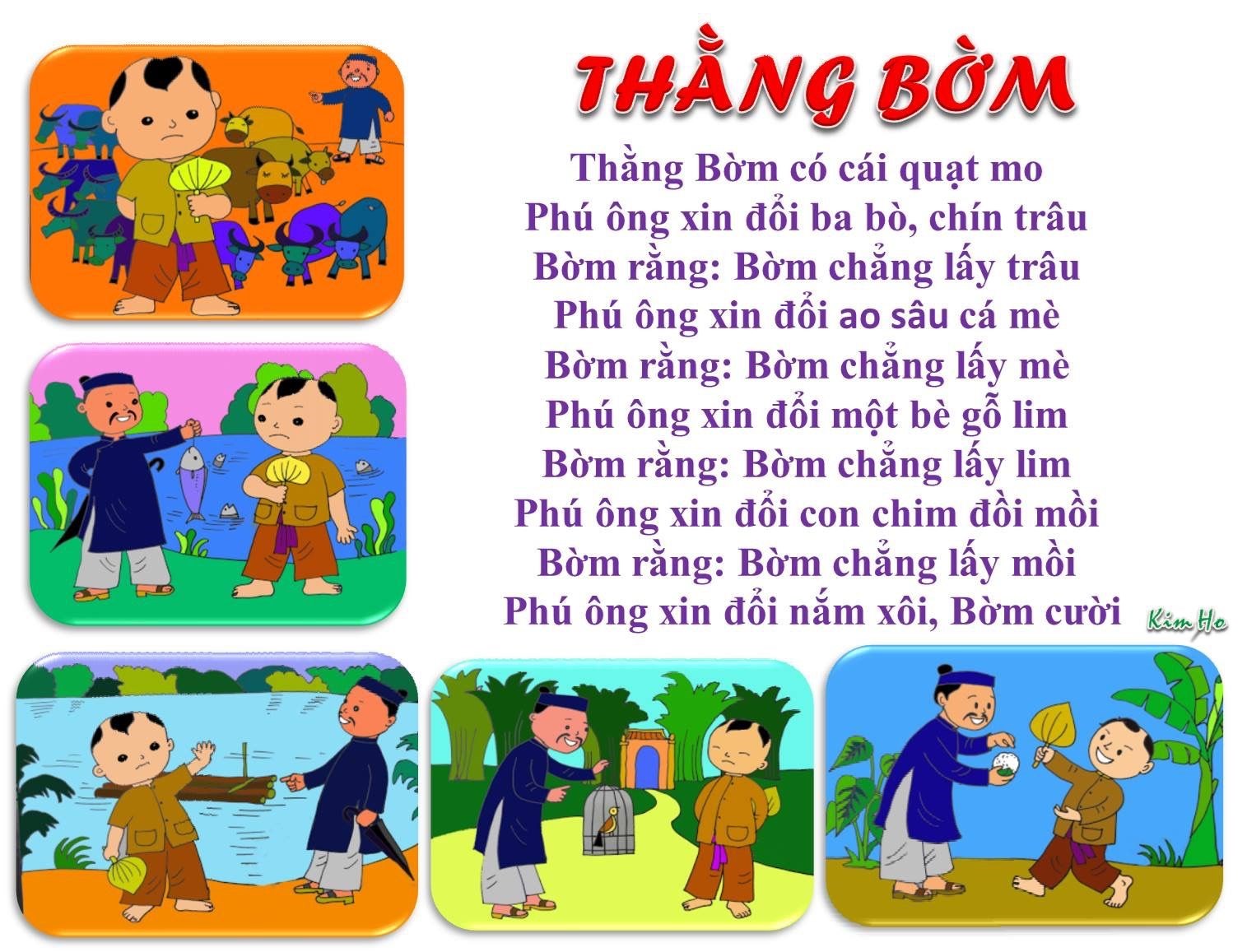 Đồng dao "Thằng bờm" | MN Ánh Sao