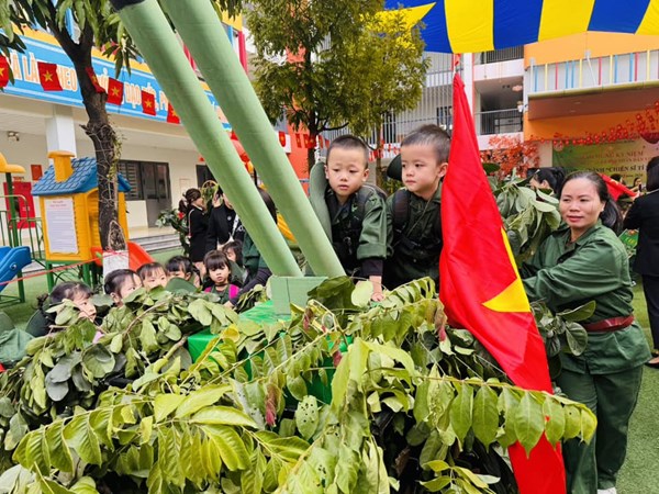 🇻🇳CHƯƠNG TRÌNH “CHIẾN SĨ TÍ HON” KHỐI MẪU GIÁO NHỠ - CHÀO MỪNG 80 NĂM NGÀY THÀNH LẬP QUÂN ĐỘI NHÂN DÂN VIỆT NAM (22/12/1944 - 22/12/2024)