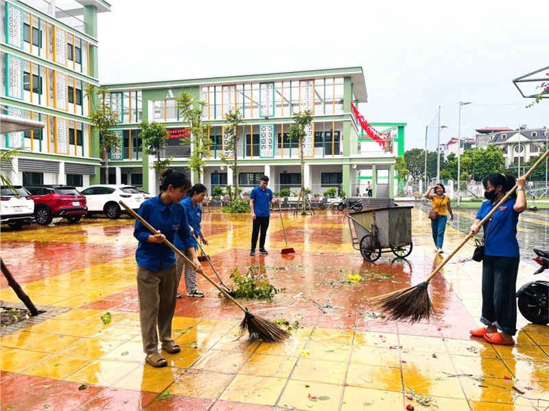 Khắc phục sau bão Yagi