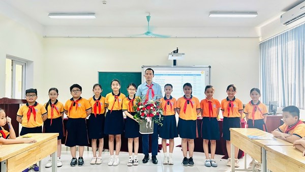 Đại hội Liên đội Trường Tiểu học Đoàn Kết nhiệm kỳ năm học 2024-2025