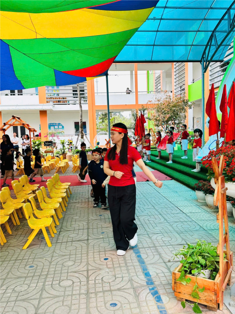 Các bé MGn B4 với ngày hội thể thao