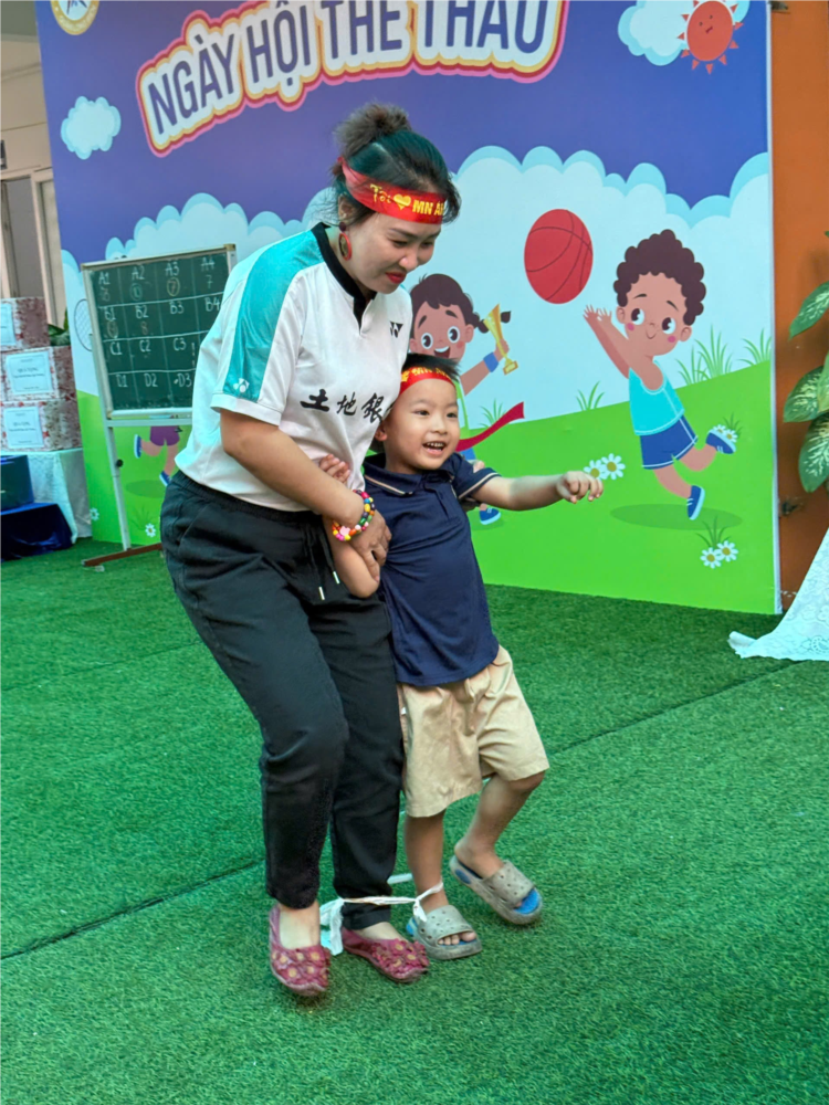 Các bé MGn B4 với ngày hội thể thao