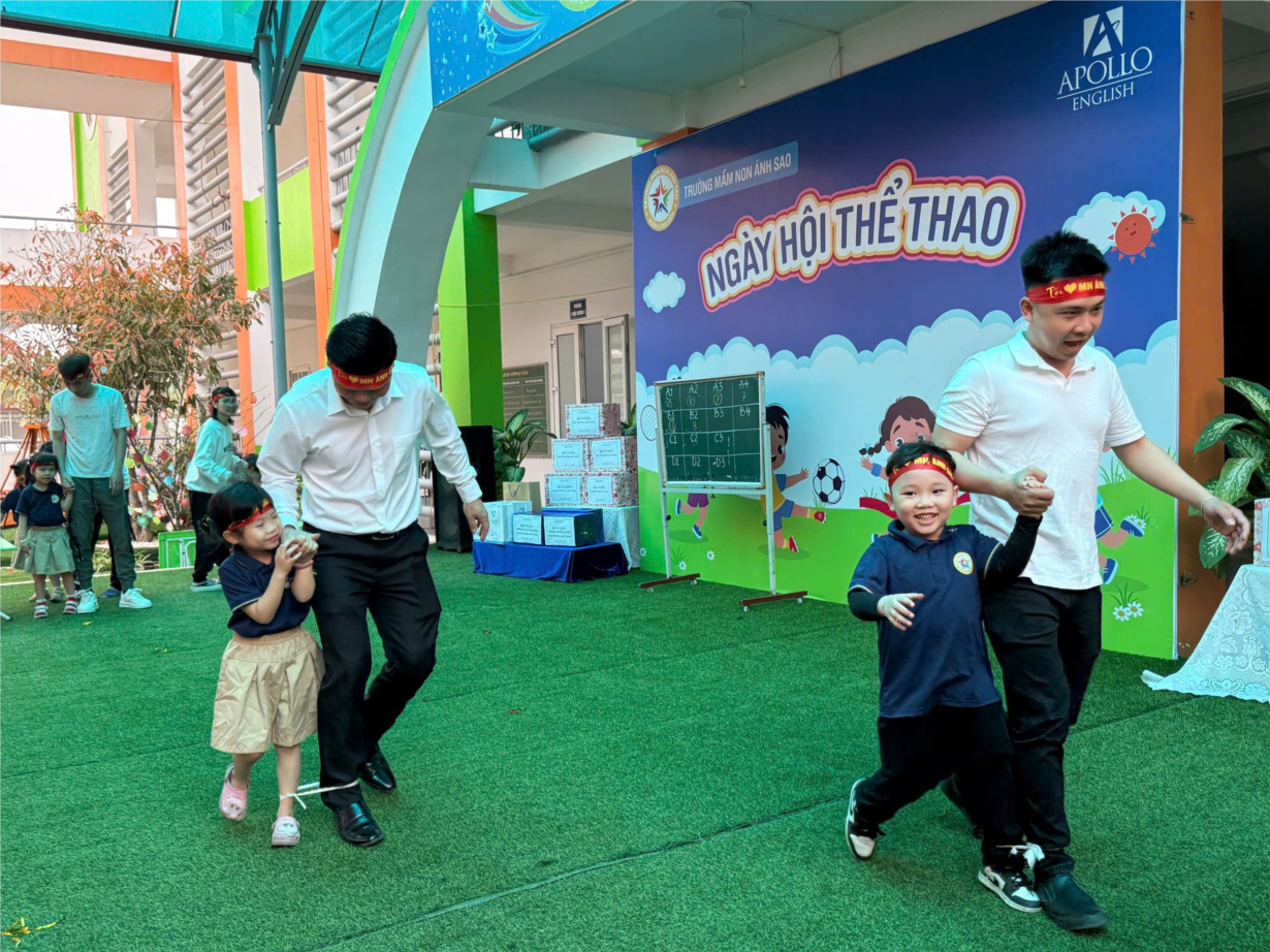 Các bé MGn B4 với ngày hội thể thao