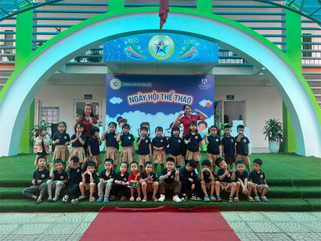 Các bé MGn B4 với ngày hội thể thao