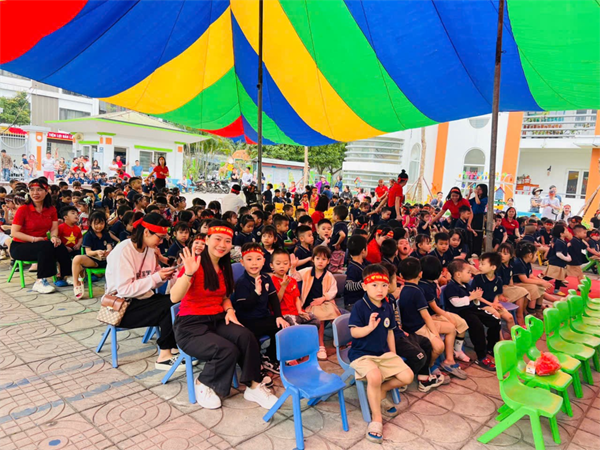 Các bé MGn B4 với ngày hội thể thao