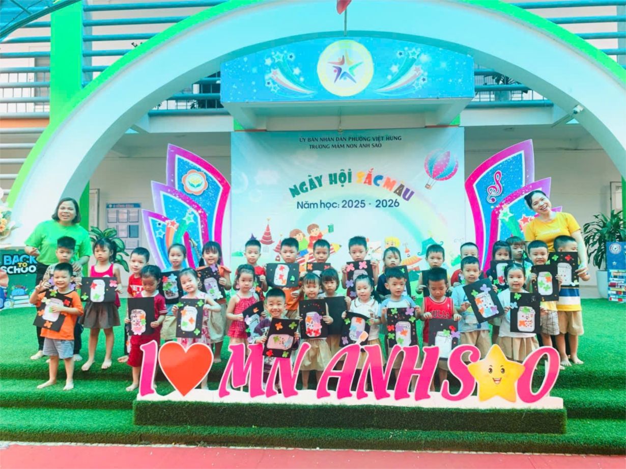 Ảnh đẹp tháng 9: Các bé MGN B4 với Ngày hội sắc màu