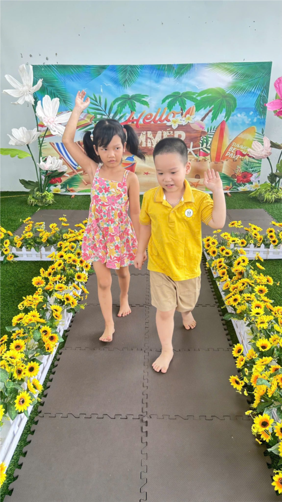 🎉 TRƯỜNG MẦM NON HOA HƯỚNG DƯƠNG TỔ CHỨC TRẠI HÈ NĂM 2025 – KHỐI MẪU GIÁO NHỠ 🎉