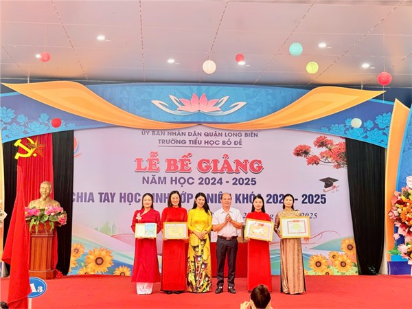 Ảnh lễ bế giảng năm học 2024-2025 