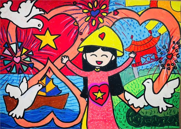 Thi vẽ tranh chào mừng 2-9