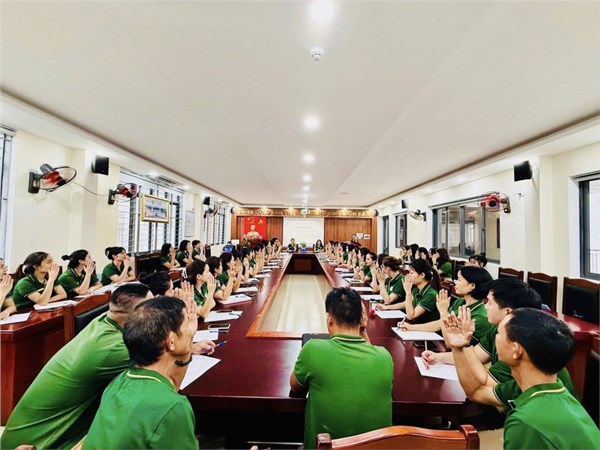 HỘI NGHỊ VIÊN CHỨC, NGƯỜI LAO ĐỘNG NĂM HỌC 2025 - 2026