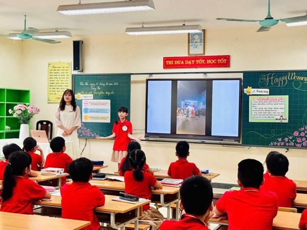 Tiết thi GVG lớp 4A2